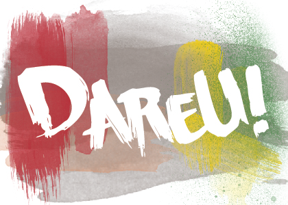 "DAREU" poster