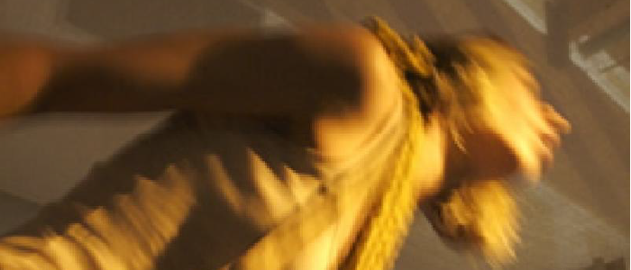 blurry upshot photo of an actor